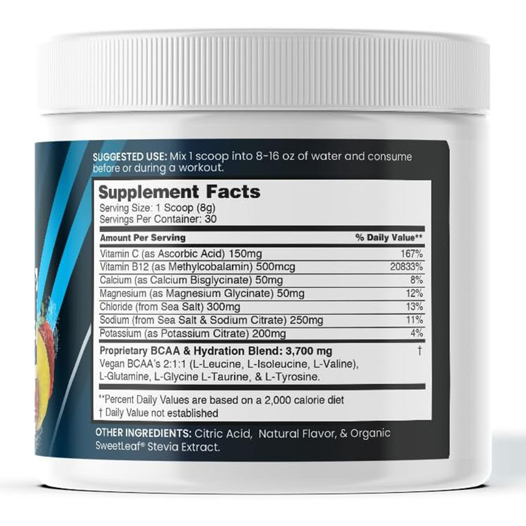 nbpure Performance Hydration and Recovery Formula Strawberry Lemonade 8.5Oz (240g)