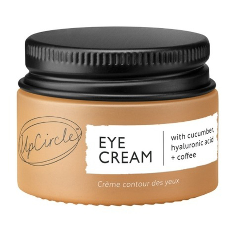 UpCircle Eye Cream with Hyaluronic Acid and Coffee for Dark Circles and Fine Lines 0.5Oz (15ml)