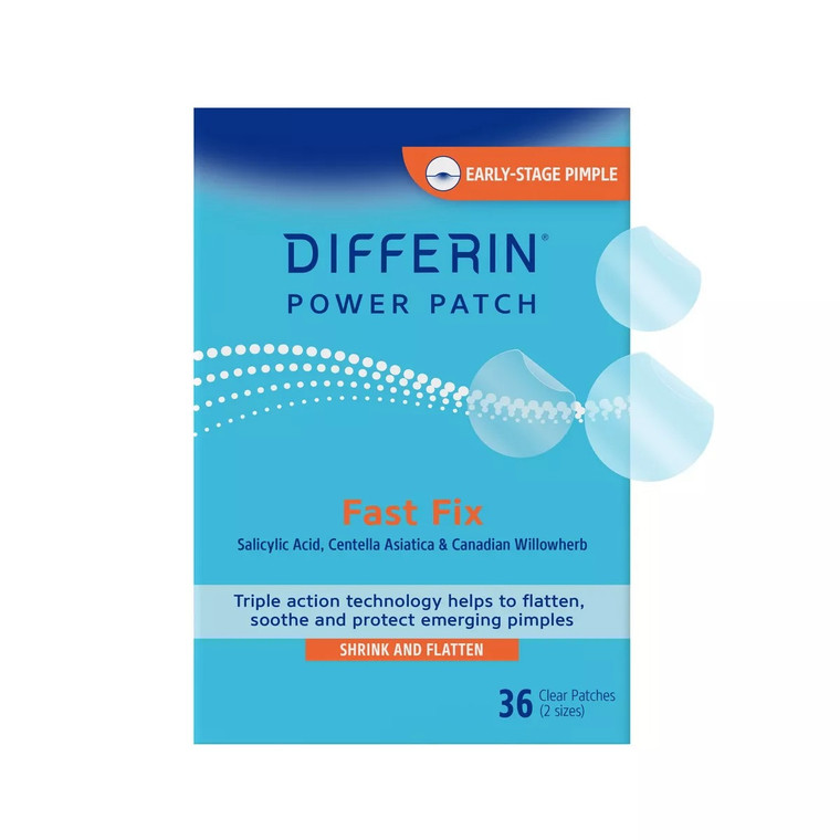 Differin Acne Patches for Spot Treating Emerging Acne 36Ea