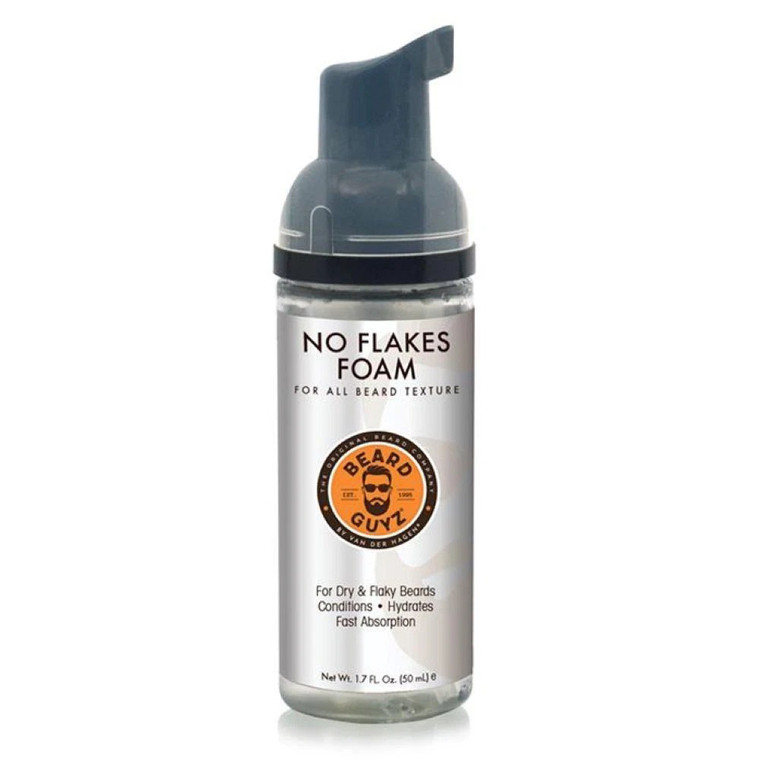 Beard Guyz No Flakes Foam for All Beard Texture 1.7Oz (50ml)
