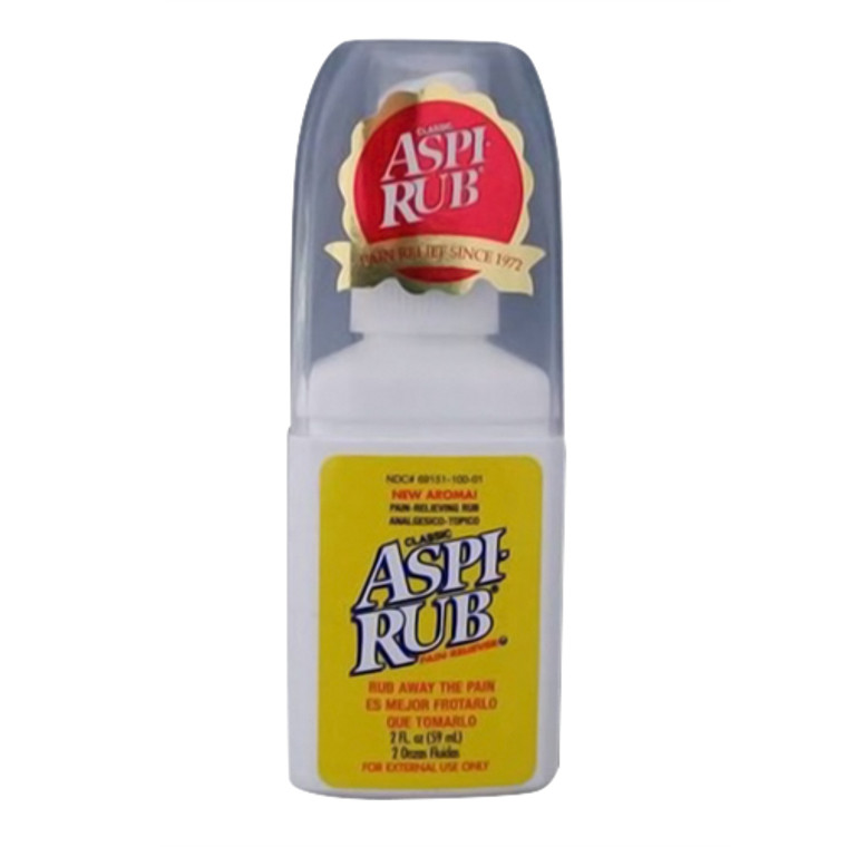 Aspi Rub Classic Pain Reliever, Spray Bottle - 2 oz