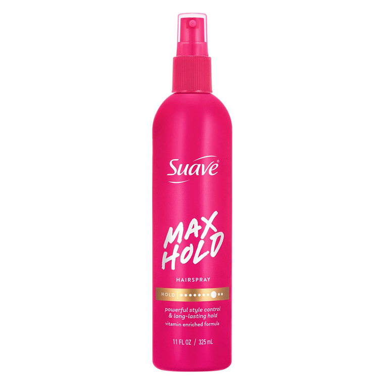 Suave Max Hold Non Aerosol Hair Styling Spray 11Oz (325ml)