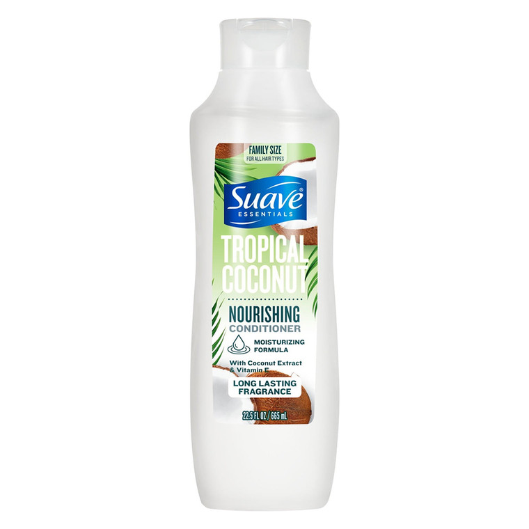 Suave Tropical Coconut Nourishing Hair Conditioner 22.5Oz (665ml)