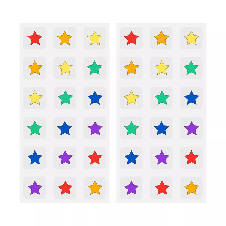 Barriere Kids Multivitamin Rainbow Stars Patches for Healthy Growth Immunity and Focus 36Ea, Pack of 8