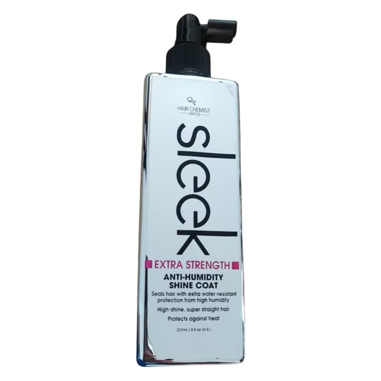 Hair Chemist SLEEK Extra Strength Anti Humidity Shine Coat for Hair 8Oz (237ml)