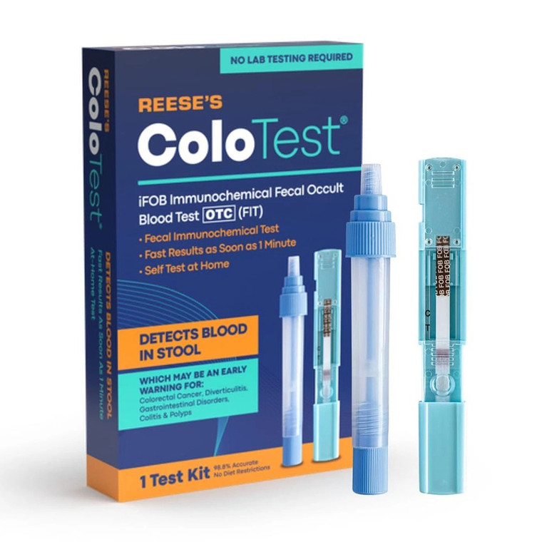 Reese's ColoTest Immochemical Feval Occult Blood Test Kit 1Ea