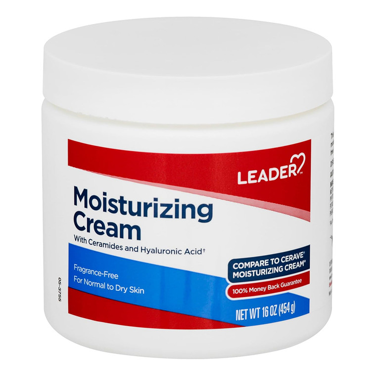 Leader Moisturizing Cream for Normal to Dry Skin 16Oz (454g)