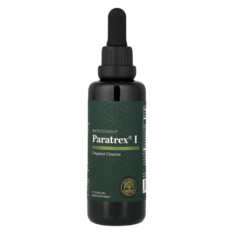 Global Healing Microsomal Paratrex I Targeted Cleanse Dietary Supplement Support Digestive Health 2Oz (59.2ml)