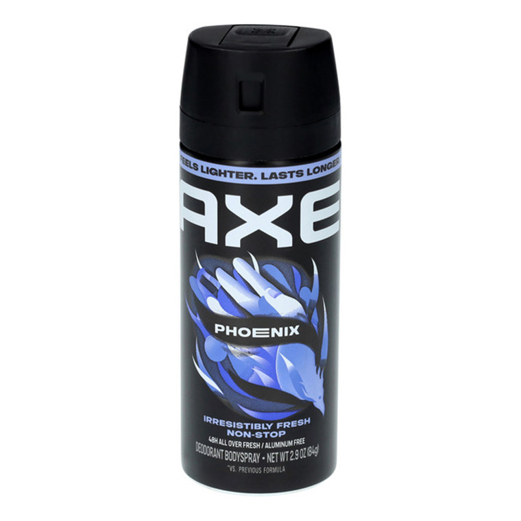 Axe Phoenix Aluminum Free Deodorant Body Spray for Men 2.9Oz (84g)
