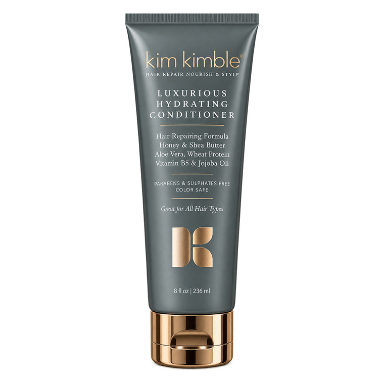 Kim Kimble Luxurious Hydrating Conditioner Hair Repair Formula for All Hair Types 8Oz (236ml)