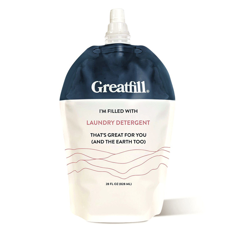 Greatfill Fresh Linen Laundry Detergent 28 Oz Refill Pouch 1Ea