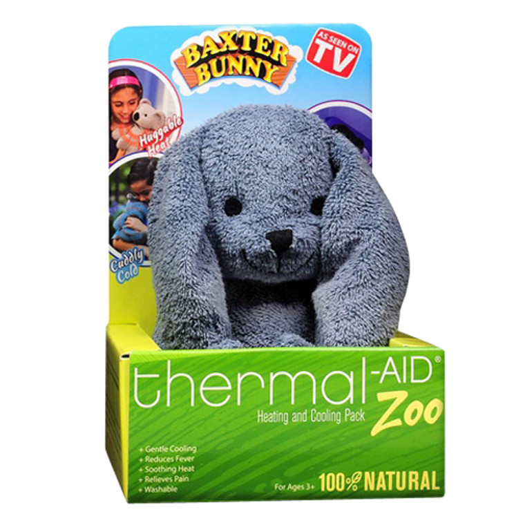 Thermal-Aid Stuffed Rabbit Natural Heating and Cooling Pack 1 Ea