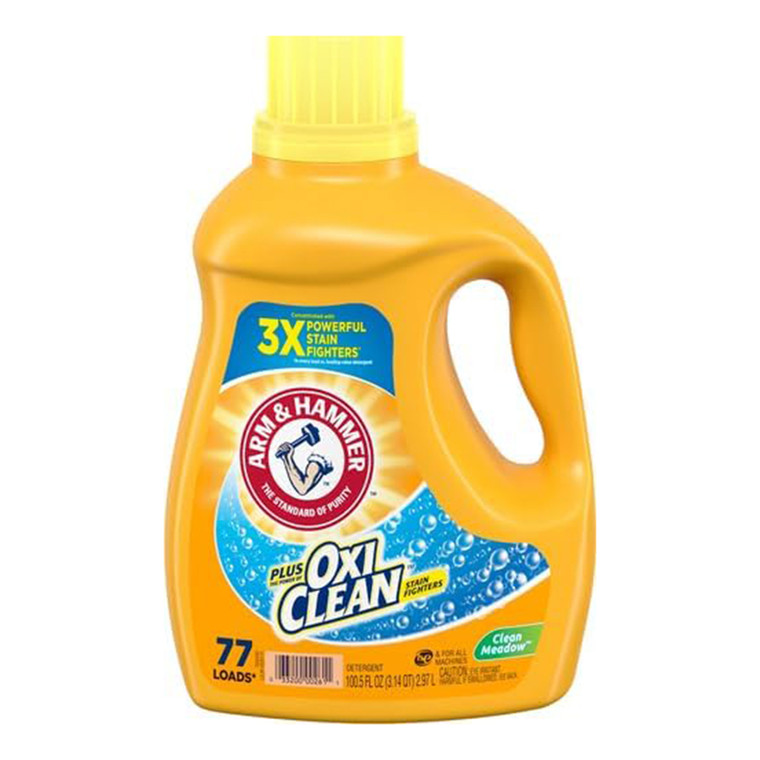 Arm & Hammer Liquid Laundry Detergent with OxiClean 100.5Oz (2.97L)