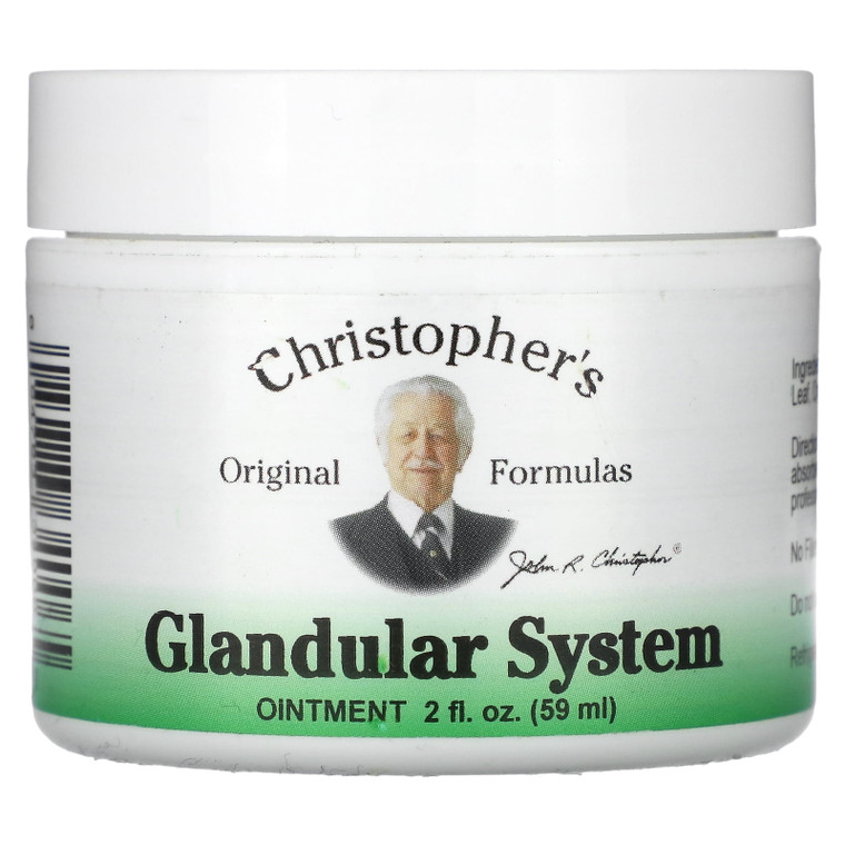 Dr. Christophers Original Glandular System Ointment, 2 Oz
