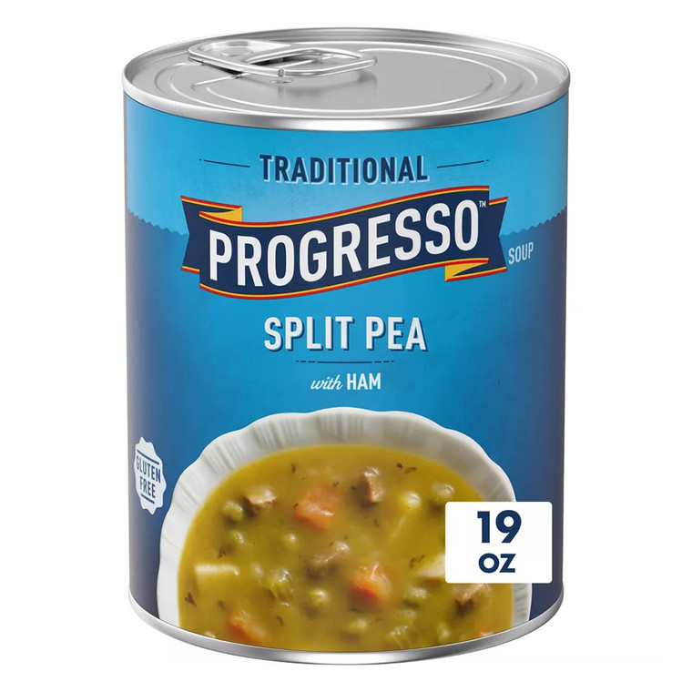 Progresso Traditional Gluten Free Split Pea with Ham Soup 19Oz (538g)