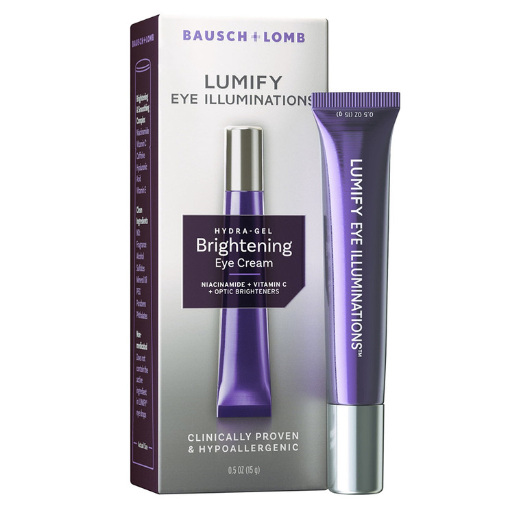 Lumify Eye Illuminations Hydra Gel Brightening Eye Cream 0.5Oz (15g)