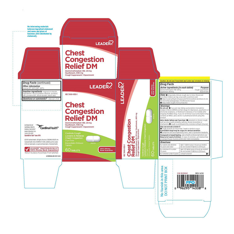 Leader Chest Congestion Relief DM Immediate Release Tablets 60Ea
