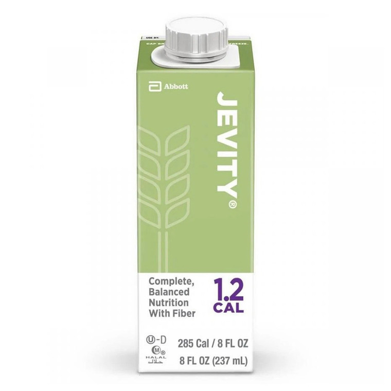 Jevity 1.2 Cal Complete Balanced Nutrition With Fiber 8Oz (237ml), Pack of 24