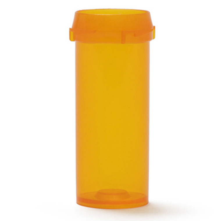 Berry Friendly Safe Amber Plastic Vial VL9 9 Dram 475Ea