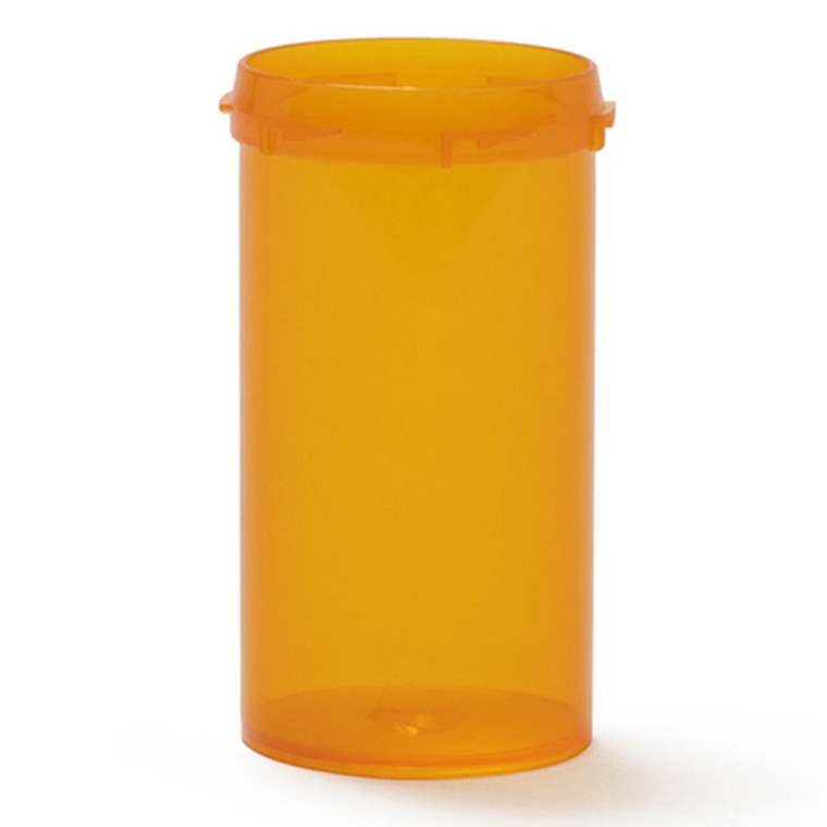 Berry Friendly Safe Amber Plastic Vial VL40 40 Dram 110Ea