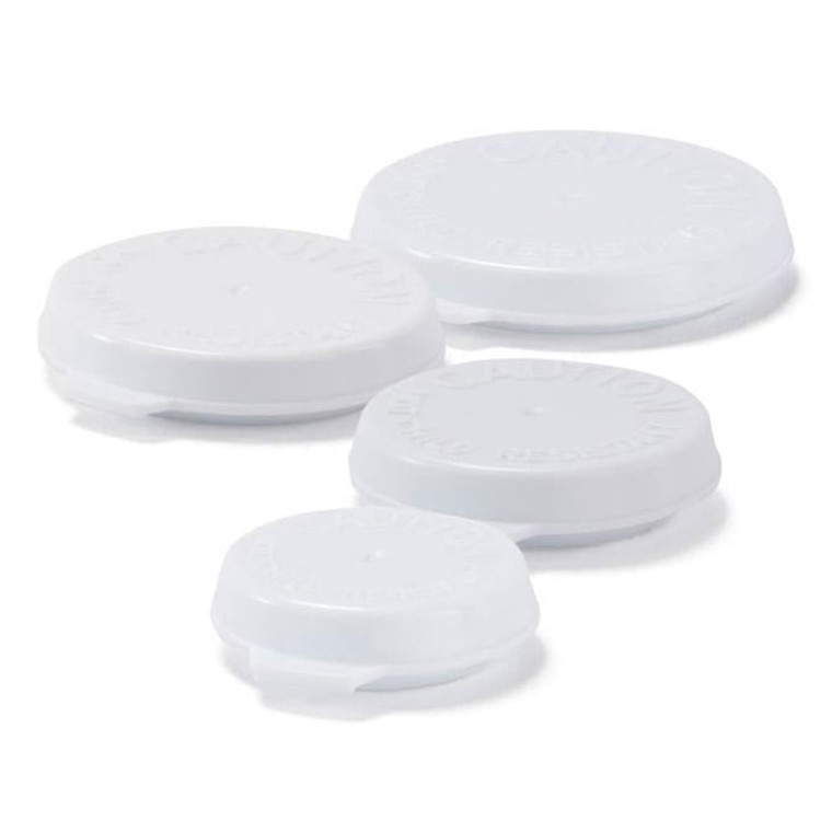 Berry Friendly Safe White Cap NS1316 Vial Closure 13 16 Dram 200Ea