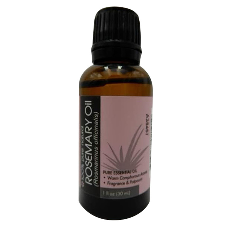 Humco Pure Natural Rosemary Oil with Pure Essential Oil for Aromatherapy and Skin Massage 1Oz (30ml)