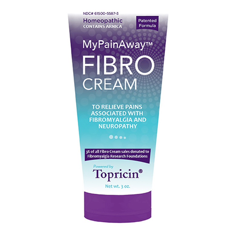 Topricin MyPainAway Homeopathic Fibro Cream, With Arnica, 3 oz