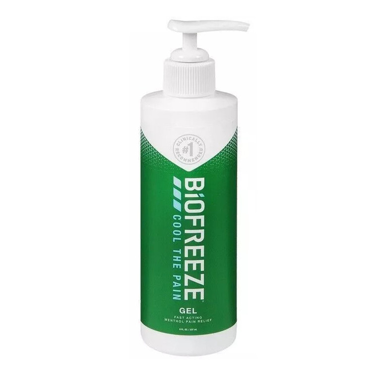 Biofreeze Classic Cold Therapy Pain Relief Gel Cooling Therapy for Muscle and Joint Pain 8Oz (237ml)