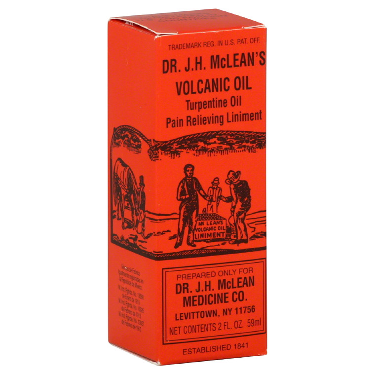 Dr. J.H. McLeans Volcanic Oil Liniment, 2 Oz