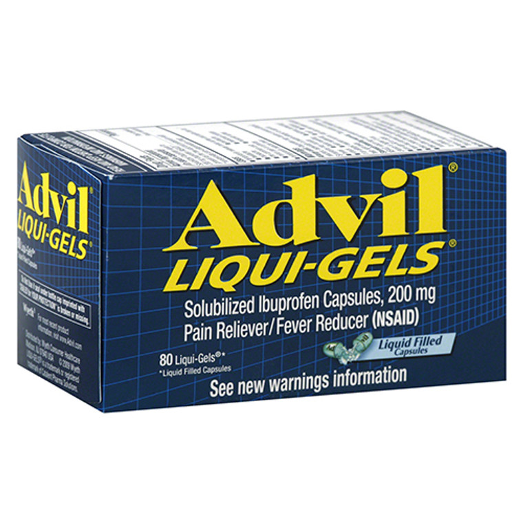 Advil Advanced Medicine For Pain, Liqui-Gels 200Mg - 80 Ea