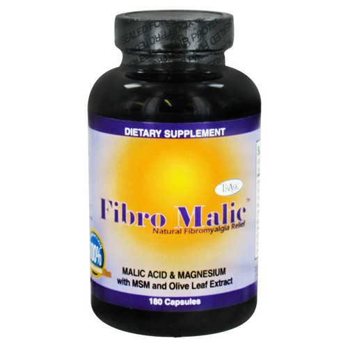 Trask Nutrition Fibro Malic Natural Fibromyalgia Relief Capsules - 180 Ea