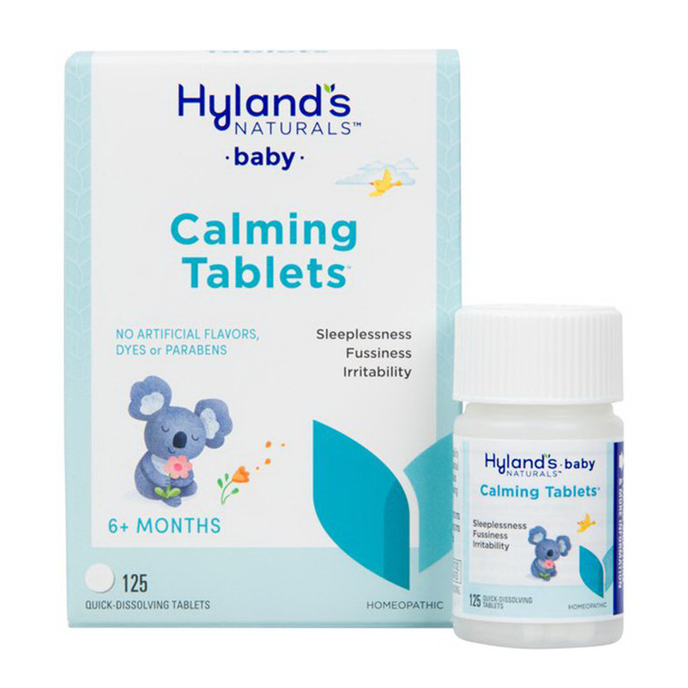 Hylands Baby Natural Relief Quick Dissolving Calming Tablets, 125 Ea