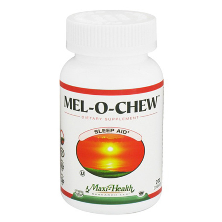 Maxi Health Mel-O-Chew Sleep Aid Berry Flavor Tablets, 200 Ea