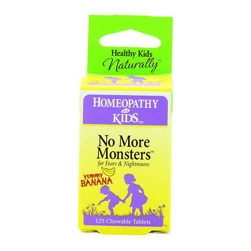 Herbs for Kids No More Monsters, Yummy Banana Chewables, 125 Ea