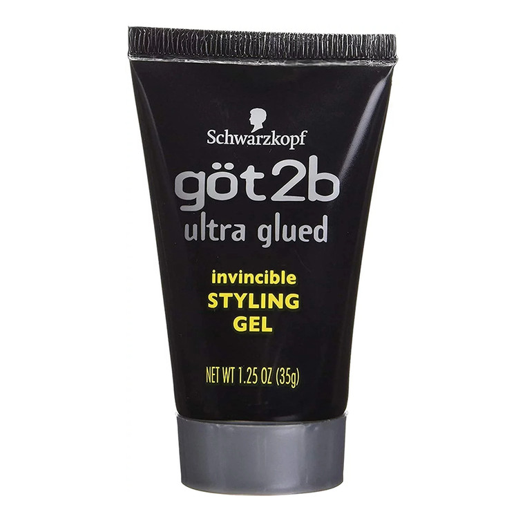 Schwarzkopf Got 2b Ultra Glued Invincible Styling Gel, 1.25 oz