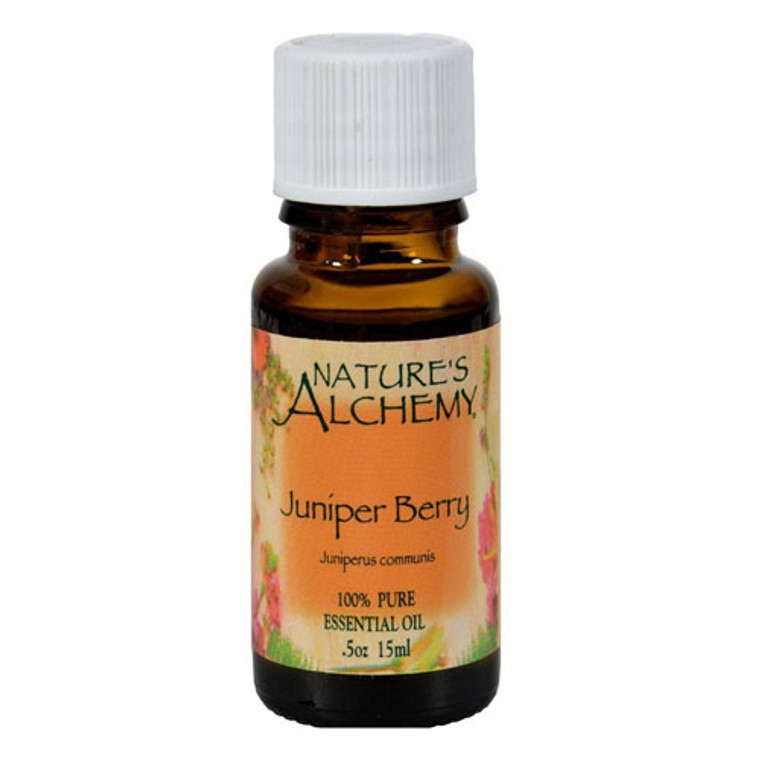 Natures Alchemy Pure Essential Oil Juniper Berry, 0.5 Oz