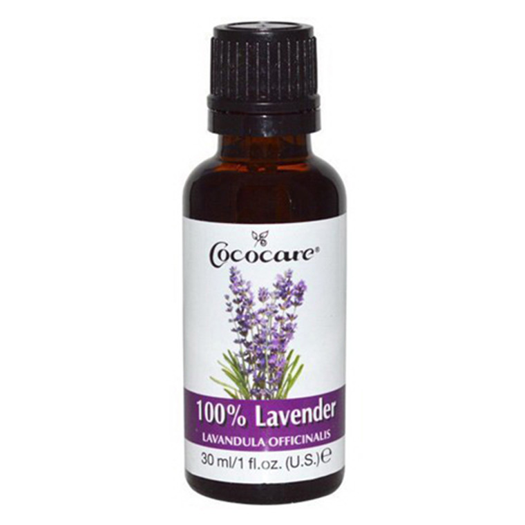 Cococare 100% Natural Lavender Refreshing Massage Oil - 1 Oz