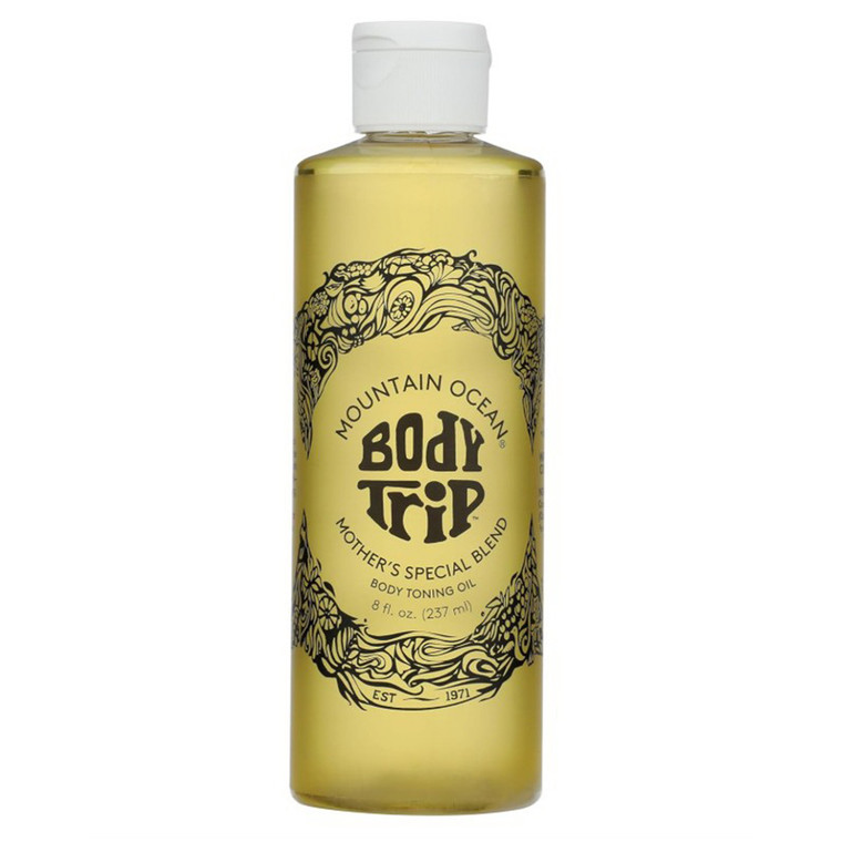 Mountain Ocean Body Trip Mothers Special Blend Body Toning Oil 8Oz (237ml)