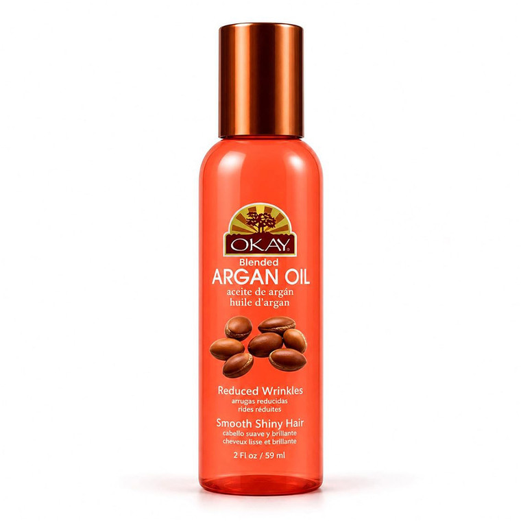 Okay Pure Naturals Blended Argan Oil for Skin and Hair 2Oz (59ml)