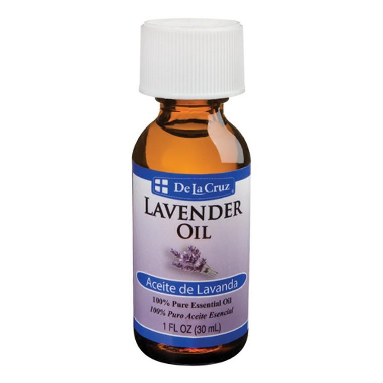 De La Cruz Oil Lavender 100% Pure Essential Oil, 1 Ea