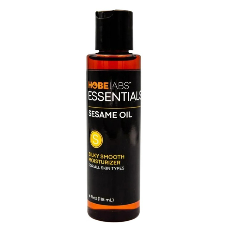 Hobe Labs Essentials Sesame Oil for Skin Care 4Oz (118ml)