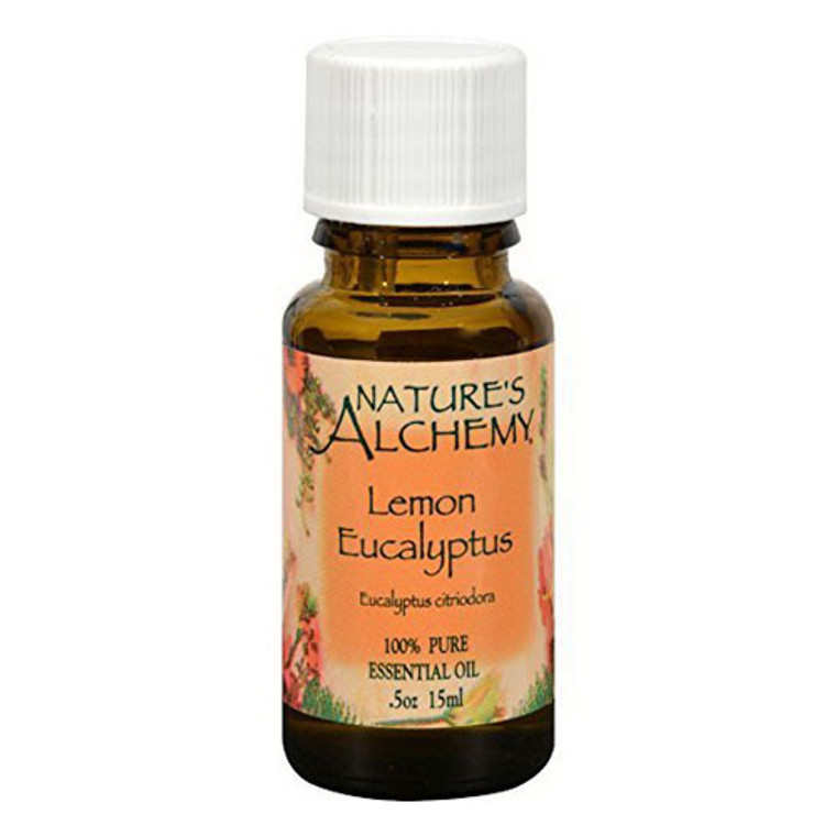 Natures Alchemy 100% Pure Essential Oil Lemon Eucalyptus, 0.5 Oz