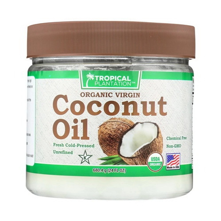 Lily Of The Desert Tropical Plantation Organic Virgin Coconut Oil, 24 Oz