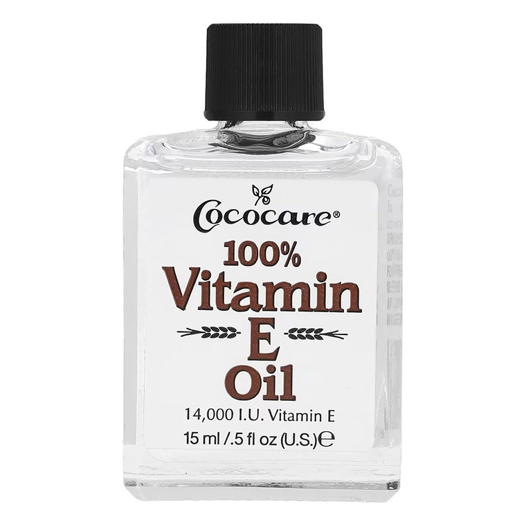 Cococare 100 Percent Vitamin E Skin Oil 14,000 IU Nourishing and Protective Formula 0.5Oz (15ml)