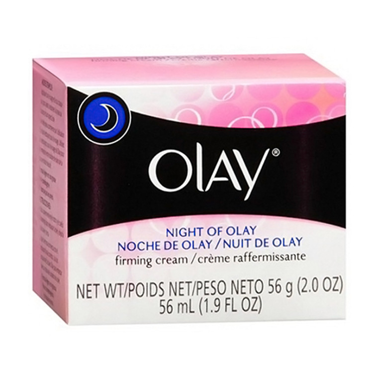 Olay Night Firming Cream, Oil-Free, Restores Hydration - 2 Oz