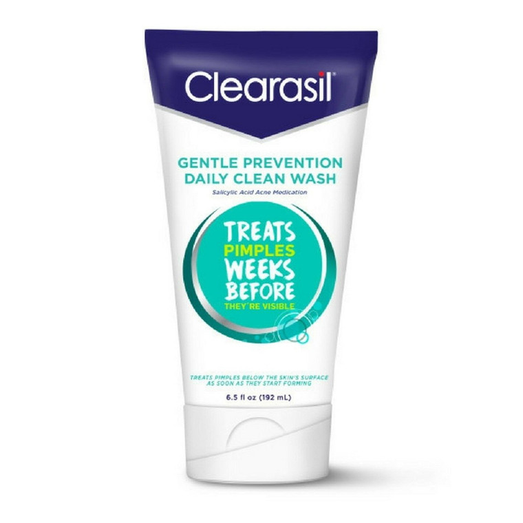 Clearasil Gentle Prevention Daily Clean Face Wash, 6.5 Oz
