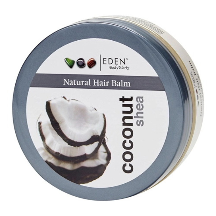 Eden Body Works Coconut Shea Natural Hair Balm, 6 Oz