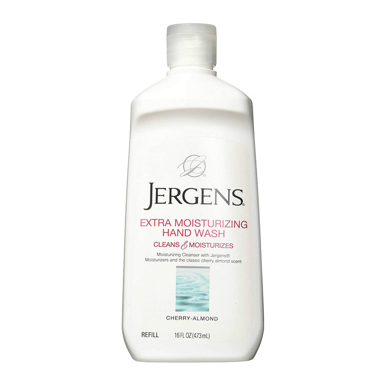 Jergens Moisturizing Liquid Hand Wash, Cherry Almond - 16 Oz