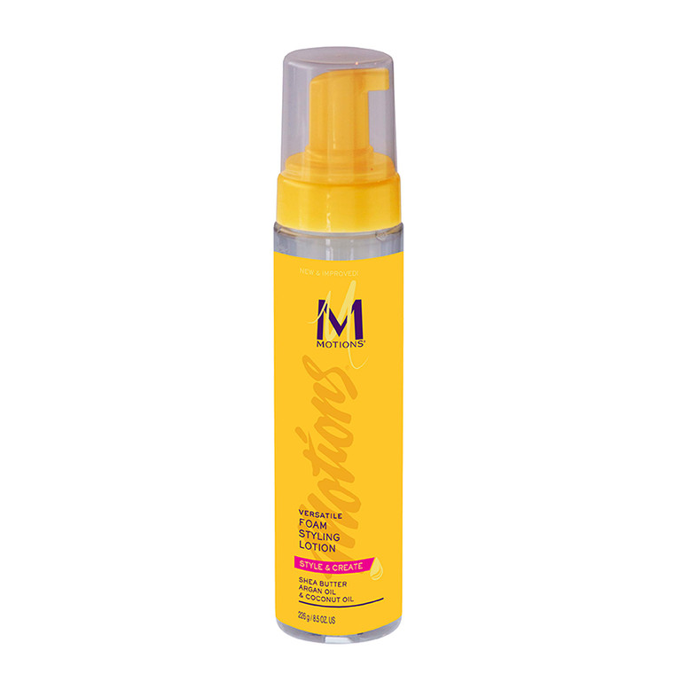 Motions Style and Create Versatile Foam Styling Lotion for Hair, 8.5 Oz