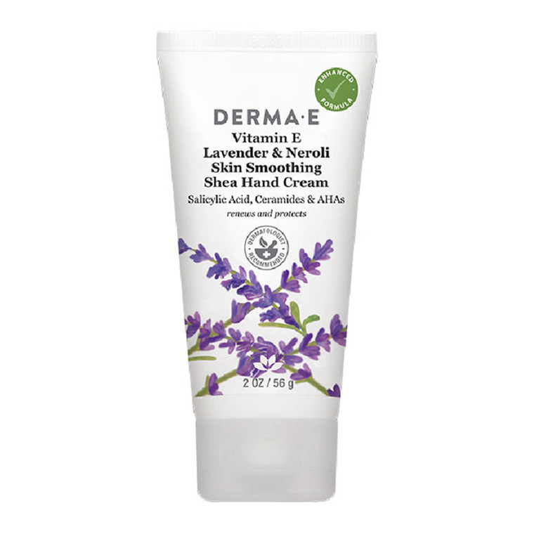 Derma E Vitamin E Lavender and Neroli Skin Smoothing Shea Hand Cream Helps Deeply Moisturize Skin 2Oz (56g)
